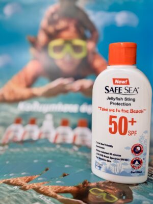 Safe Sea Sunscreen & Jellyfish Sting  Protective Lotion SPF50+ 120ml