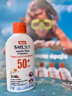 Safe Sea Sunscreen & Jellyfish Sting  Protective Lotion SPF50+ KIDS 120ml