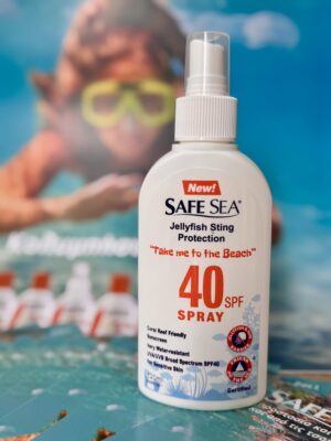 Safe Sea Sunscreen & Jellyfish Sting  Protective Lotion SPF40 Spray 120ml